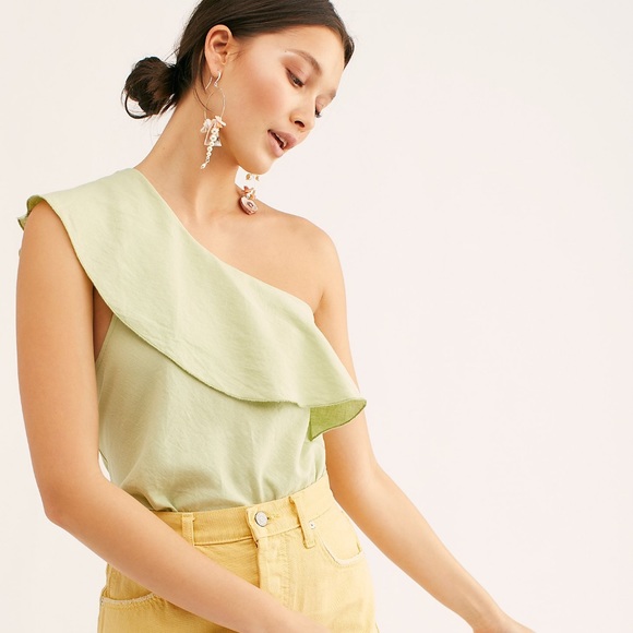Free People Tops - NWT free people happy hour one shoulder bodysuit